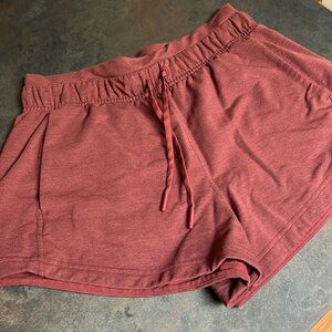 Lululemon burgundy shorts!